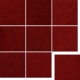 20X20 JUNGLE BORDO